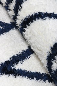 Koberec Boho 656 CREAM/NAVY BLUE rozmery koberec: 200x290 cm