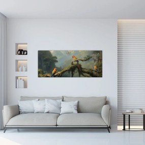 Obraz - Tropický les (120x50 cm)