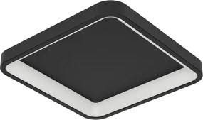 Eglo 901911 - LED RGBW stmievateľné stropné svietidlo LORETELLO-Z LED/20W/230V 35×35 cm čierne