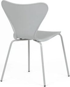 Jedálenská stolička sivá CT-X7034 GREY