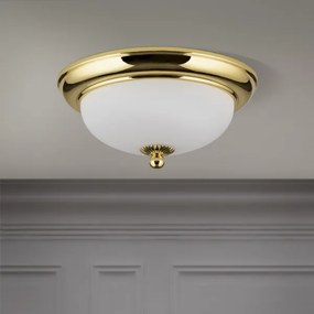 Orion - Stropné svietidlo EMPIRA 2xE14/40W/230V pr. 26,5 cm zlaté