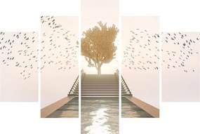 Obraz - Most do neznáma (150x105 cm)