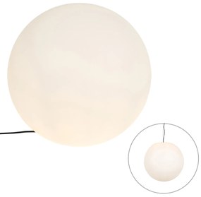 Moderné vonkajšie svietidlo biele 56 cm IP65 - Nura