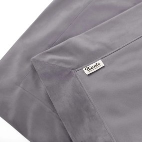 Biante Zamatový prehoz na posteľ Velvet Prémium SVP-013 Sivý 220x240 cm