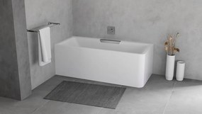 Polysan Polysan, CASCATA L MONOLITH obdĺžniková vaňa 180x80x60cm, kaskáda nerez, 73836ML.100