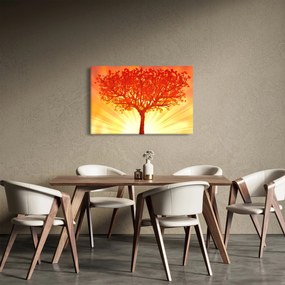 Obraz - Strom v žiari slnka (90x60 cm)