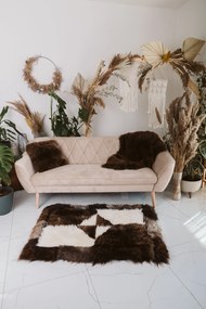 Koberec z ovčej kožušiny