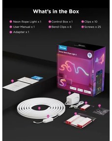 Govee - Neon 2 MATTER ohybný LED pás 3m RGBIC Wi-Fi