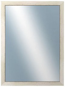 DANTIK - Zrkadlo v rámu, rozmer s rámom 60x80 cm z lišty RETRO biela (2531)