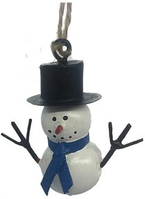 Závesná vianočná dekorácia Snowman - G-Bork