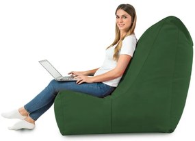 Moderné kreslo DISTINTO tmavo zelená