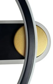 LED Stmievateľné stropné svietidlo LED/60W/230V 3000-6500K čierna + diaľkové ovládanie