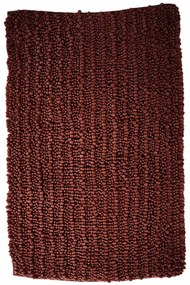 Kúpeľňová predložka 40×60 cm - Lisa tmavohnedá