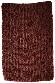 Kúpeľňová predložka 40×60 cm - Lisa tmavohnedá