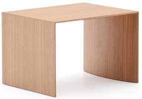 Odkladací stolík v dekore duba 40x55 cm Litto – Kave Home