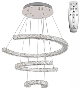 Moderné svietidlo NEDES LED svietidlo 100W/stmiev. J6356/CH