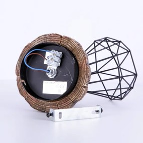 Globo 54017W-1 - Nástenné bodové svietidlo PRISKA 1xE27/60W/230V