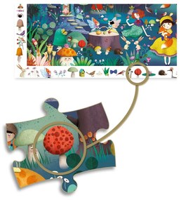 Detské puzzle Djeco Observation Rozprávkový les