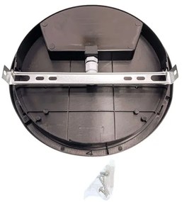 ECOLIGHT LED stropné svietidlo čierne TOR-152C - IP65 - 15W - neutrálna biela