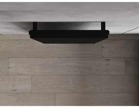 Mexen Topeka, vykurovacie teleso 1400 x 400 mm, 995 W, čierna, W210-1400-480-00-70