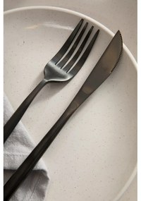 Čierny antikoro príbor 16 ks Modern retro – Premier Housewares