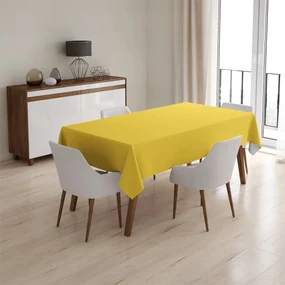 Sablio Obrus Žltá 3 - 130x130 cm