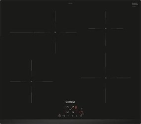 Indukčná varná doska Siemens 60 cm inštalácia na pracovnú dosku bez rámčeka EH631BFB6E
