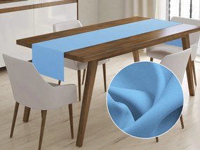Biante Dekoračný behúň na stôl Rongo RG-065 Svetlo modrý 35x120 cm
