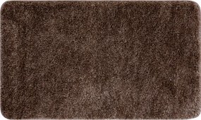 Kúpeľňový koberček SYNERGY glamour / lurex, hnedý