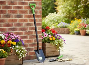 Garden Line Ostrá lopata s oceľovou rukoväťou 120 cm