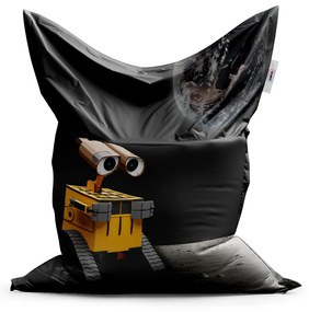 Sablio Sedací vak Wall-E robot Mesiac - 150x100 cm