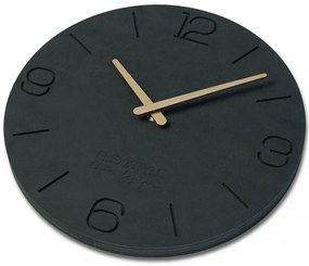 Moderné nástenné hodiny z dreva s priemerom 30cm