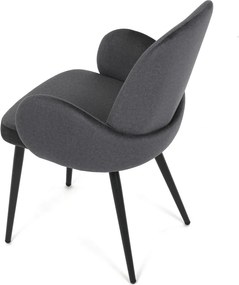 Jedálenská stolička DCL-X7129 GREY2 Farba: Sivá