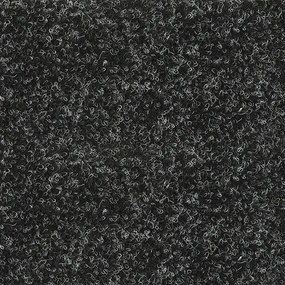 AKCIA: 150x650 cm Koberec metráž Santana 50 čierna s podkladom gél, šíře, čierna, guma (gél - protišmykový), chodba / predsieň