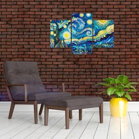 Obraz – Mozaika hviezdnej noci (90x60 cm)