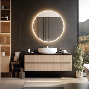 Nimco Okrúhle LED zrkadlo pr. 900 s dvoma dotykovými senzormi - ZP 26003RVX