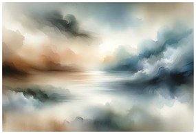 Fototapeta abstraktná akvarelová krajina