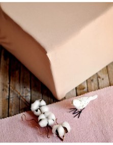 Plachta posteľná oriešková superstretch EMI, Plachta 180x200