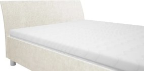 Posteľ Bali 180x200 cm, krémová látka