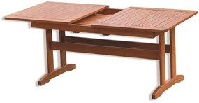Rozkladací záhradný stôl LUISA z borovicového dreva