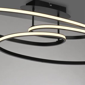 JUST LIGHT. 15321-18 - LED Stropné svietidlo LUMACA LED/33W/230V čierna