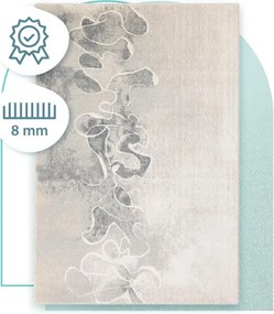 Koberec Agnella Isfahan Aszra sivý