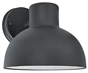 ACA Lighting Vonkajšie nástenné svietidlo BERO max. 10W/E27/230V/IP44/čierne/20 cm