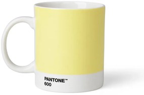 Svetložltý keramický hrnček 375 ml Light Yellow 600 – Pantone