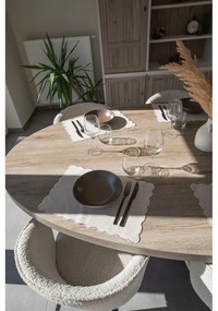 Prestieranie s prímesou ľanu 30x43 cm Noura – Tiseco Home Studio