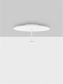 LED stmievateľné biele moderné stropné svietidlo Nima 45