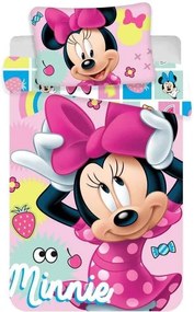 Jerry Fabrics Obliečka do postieľky Minnie sweet baby, 100x135 / 40x60 cm