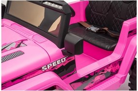 LEAN CARS Batériové auto CH9956 Ružová