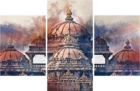 Obraz - Akshardham, Nové Dílií, India (90x60 cm)
