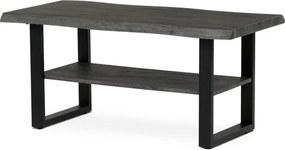 Konferenčný stolík CT-F4212 GREY sivý dub / čierny